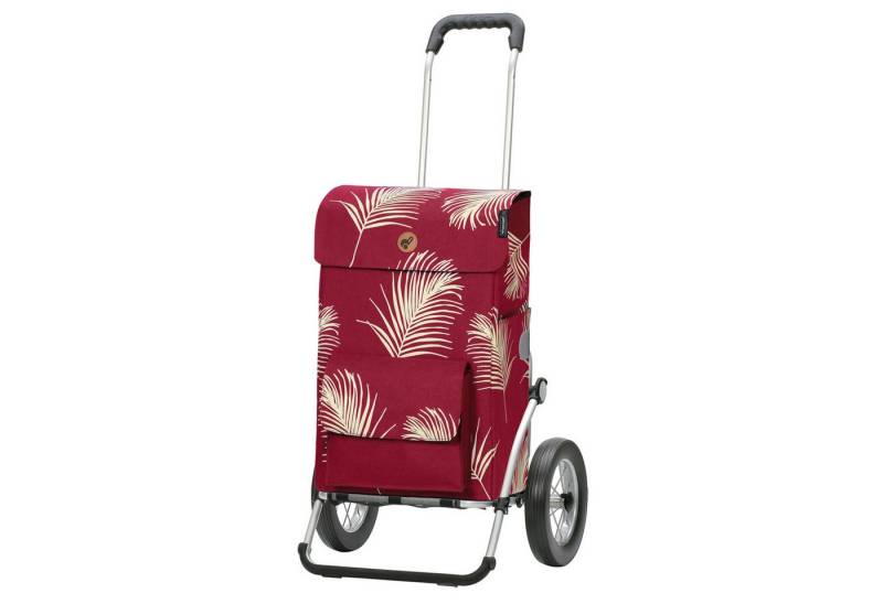 Andersen Einkaufstrolley Royal Shopper Signe rot, klappbare Ladefläche, belastbar bis 50kg, wasserabweisend von Andersen