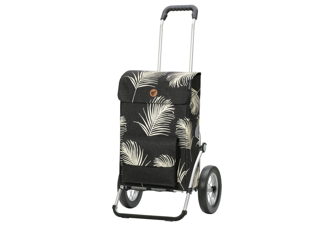 Andersen Einkaufstrolley Royal Shopper Signe schwarz, klappbare Ladefläche, belastbar bis 50kg, wasserabweisend von Andersen