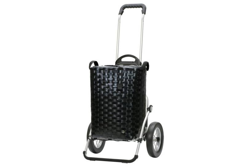 Andersen Einkaufstrolley Royal Shopper Silja black, klappbare Ladefläche, belastbar bis 50kg, wasserabweisend von Andersen