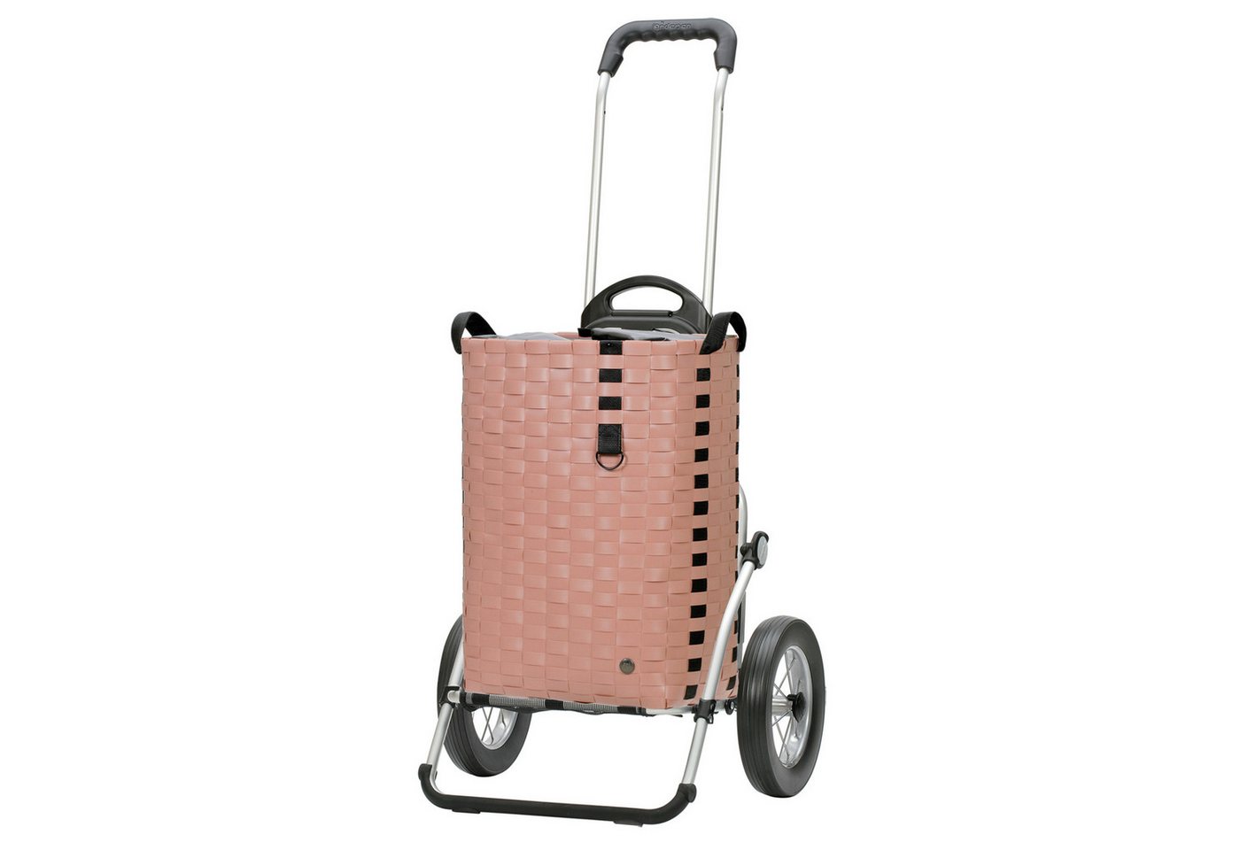 Andersen Einkaufstrolley Royal Shopper Silja terra pink, klappbare Ladefläche, belastbar bis 50kg, wasserabweisend von Andersen