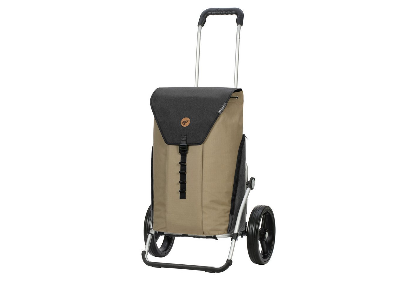 Andersen Einkaufstrolley Royal Shopper Ture beige, klappbare Ladefläche, belastbar bis 50kg, wasserabweisend von Andersen
