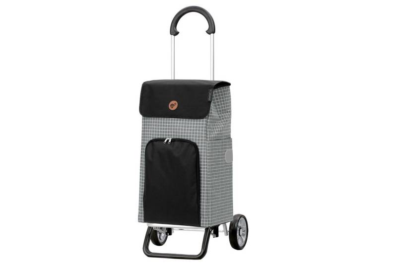 Andersen Einkaufstrolley Scala Shopper Plus Hildy grau, klappbare Ladefläche, belastbar bis 30kg, wasserabweisend von Andersen