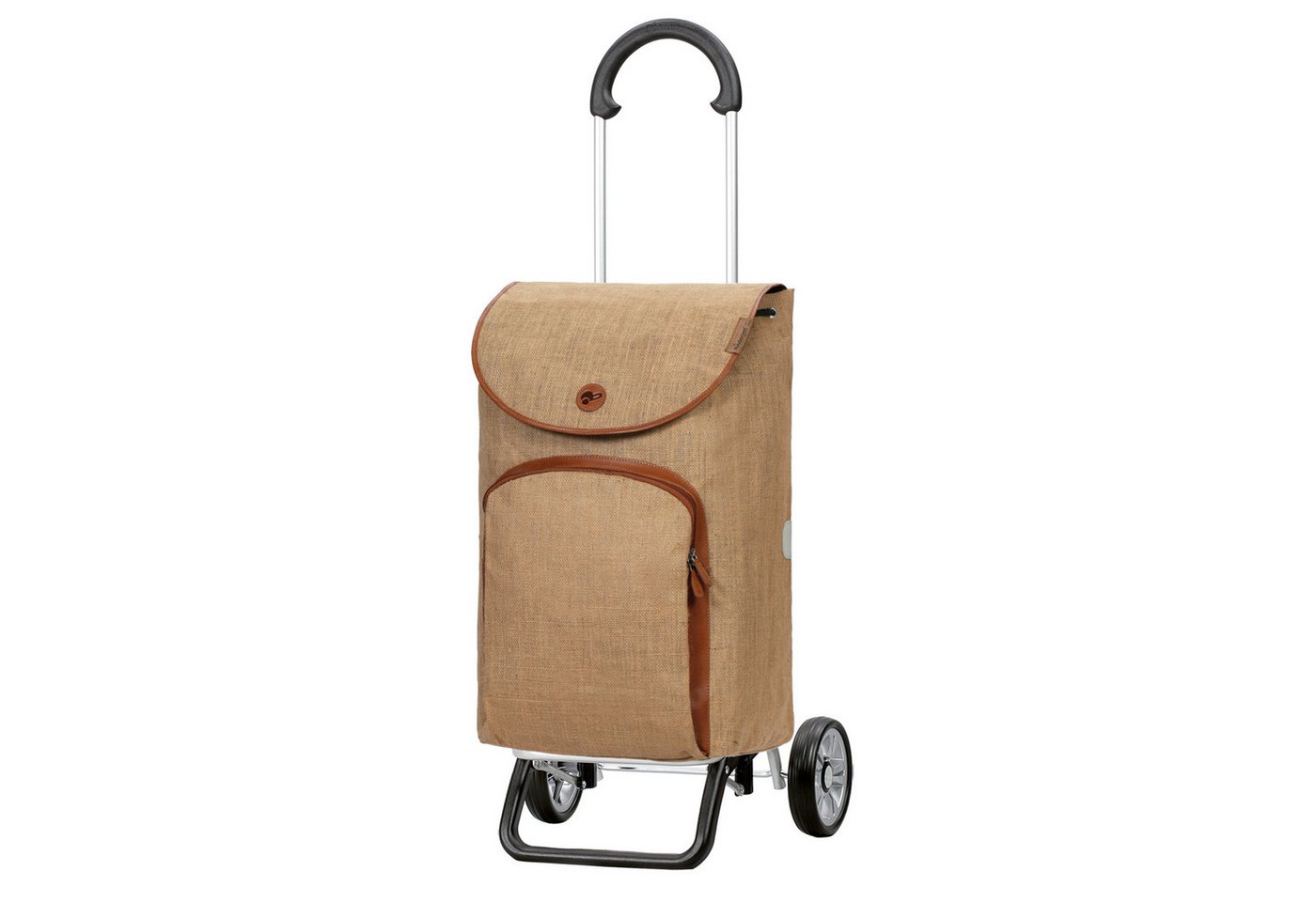 Andersen Einkaufstrolley Scala Shopper Plus Reik beige, klappbare Ladefläche, belastbar bis 30kg, wasserabweisend von Andersen