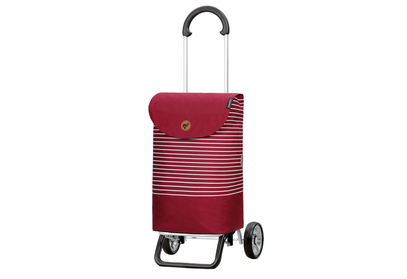 Andersen Einkaufstrolley Scala Shopper Plus Tilde rot, klappbare Ladefläche, belastbar bis 30kg, wasserabweisend von Andersen