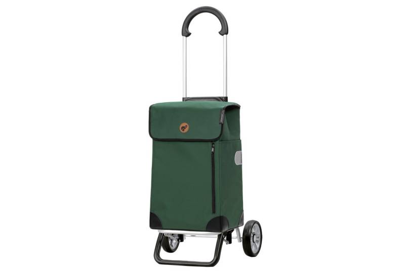 Andersen Einkaufstrolley Scala Shopper Plus Weda grün, klappbare Ladefläche, belastbar bis 30kg, wasserabweisend von Andersen