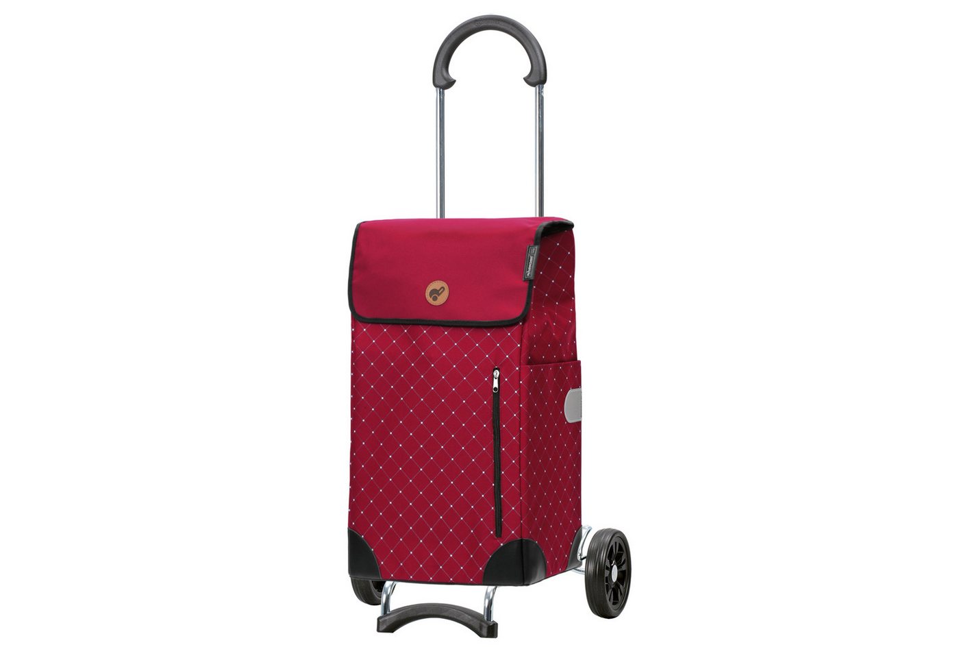 Andersen Einkaufstrolley Scala Shopper Sofia rot, belastbar bis 40kg, wasserabweisend von Andersen
