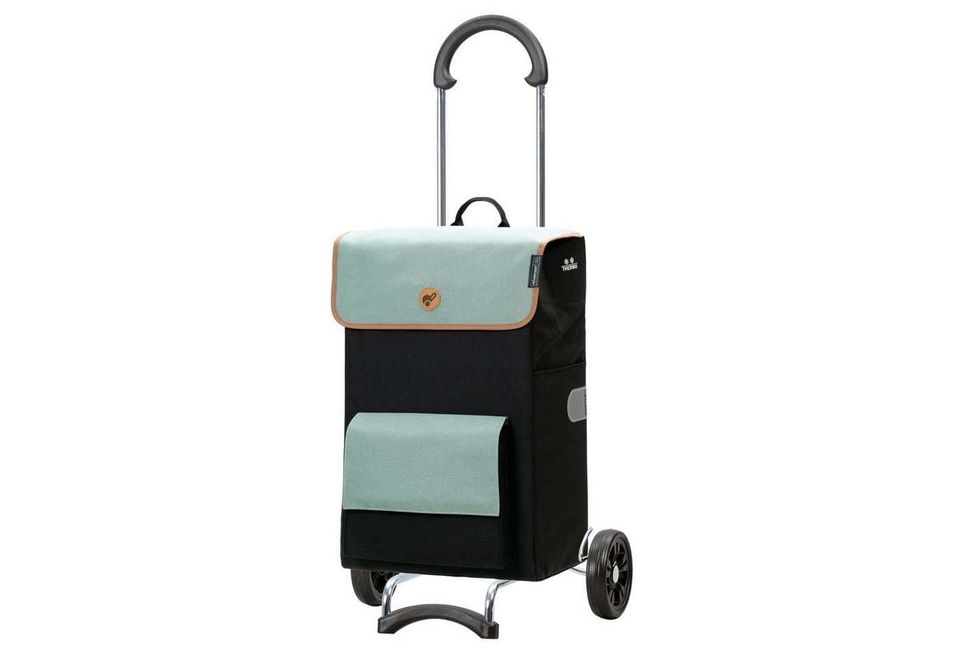 Andersen Einkaufstrolley Scala Shopper Solva mint, Thermofach 15 Liter, belastbar bis 40kg, wasserabweisend von Andersen