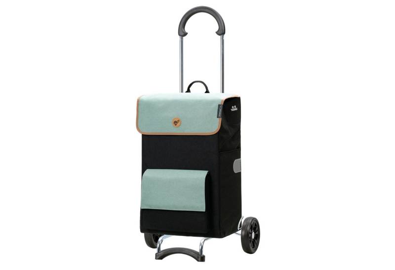 Andersen Einkaufstrolley Scala Shopper Solva mint, Thermofach 15 Liter, belastbar bis 40kg, wasserabweisend von Andersen