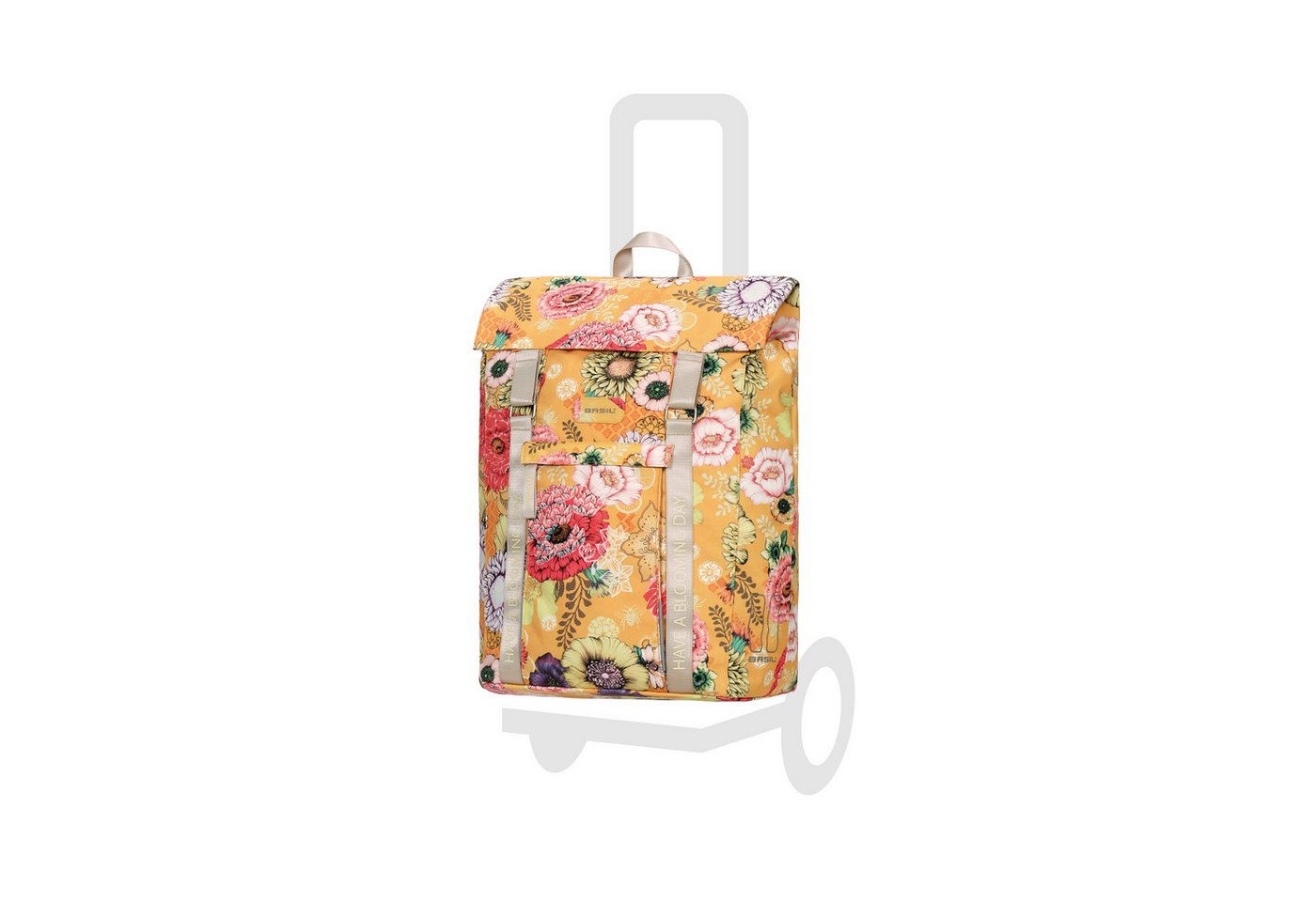 Andersen Einkaufstrolley Tasche Basil Bloom gelb Andersen Einkaufstrolley Tasche Basil Bloom gelb von Andersen