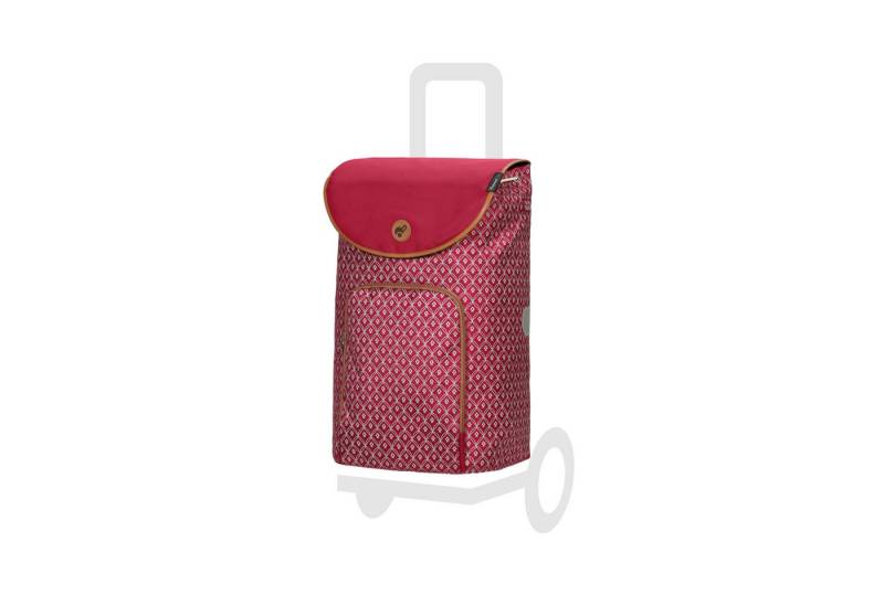 Andersen Einkaufstrolley Tasche Famke rot, Thermofach 16 Liter, wasserabweisend von Andersen
