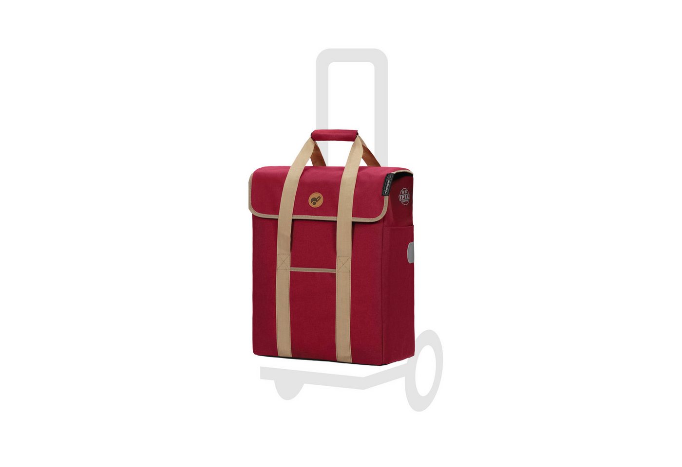 Andersen Einkaufstrolley Tasche Ipek Mi rot, Thermofach 39 Liter, wasserabweisend von Andersen