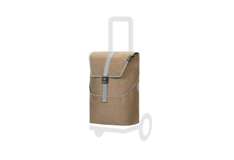 Andersen Einkaufstrolley Tasche Mikkel beige, Thermofach 14 Liter, wasserabweisend von Andersen