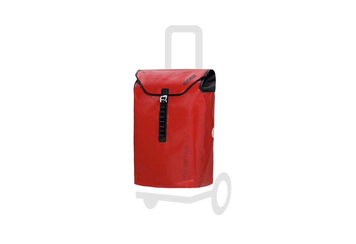 Andersen Einkaufstrolley Tasche Ortlieb rot von Andersen