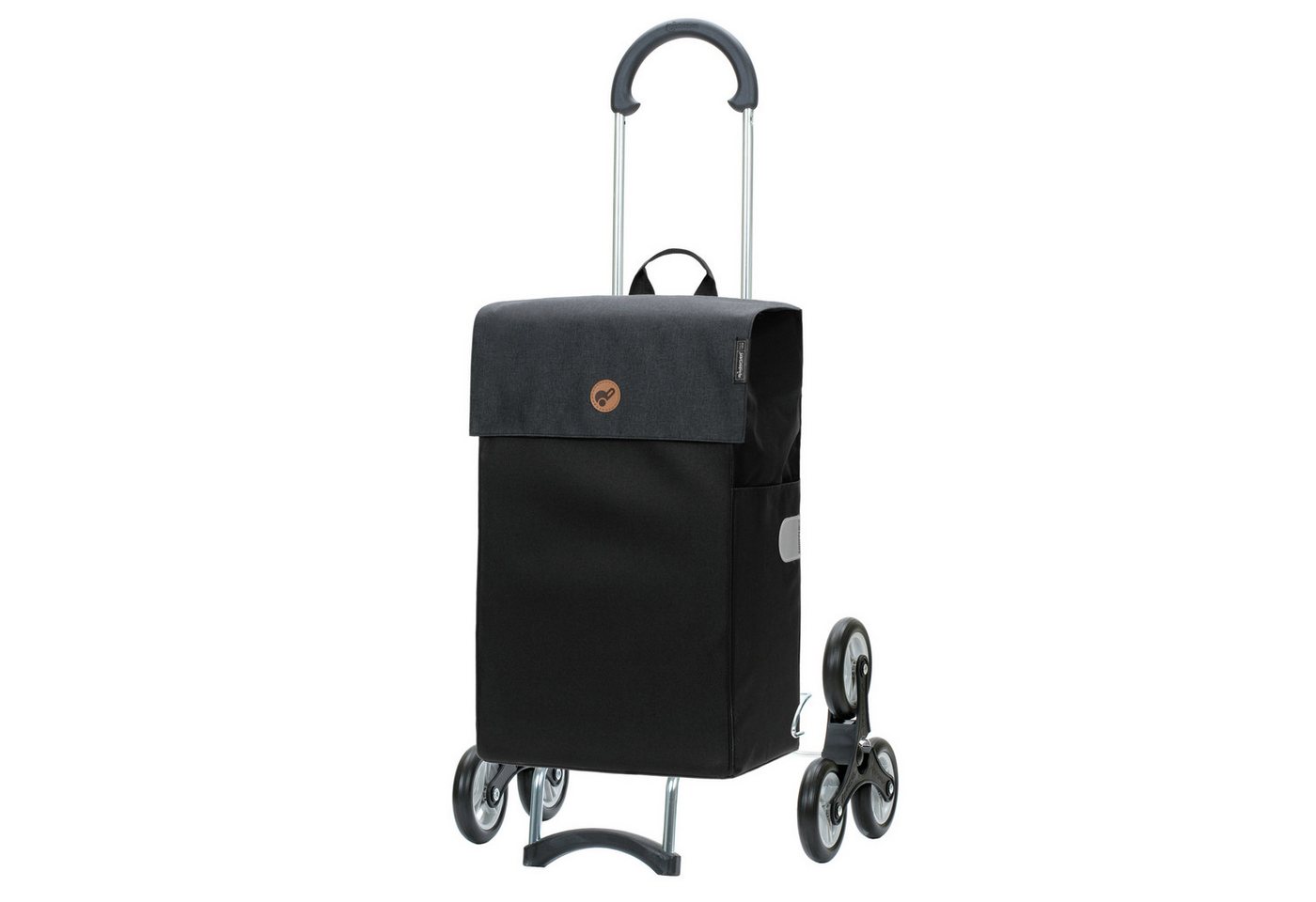 Andersen Einkaufstrolley Treppenst. Scala Sh. Hera schwarz, belastbar bis 40kg, wasserabweisend von Andersen