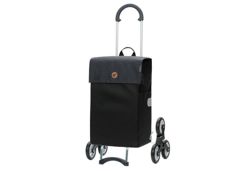 Andersen Einkaufstrolley Treppenst. Scala Sh. Hera schwarz, belastbar bis 40kg, wasserabweisend von Andersen