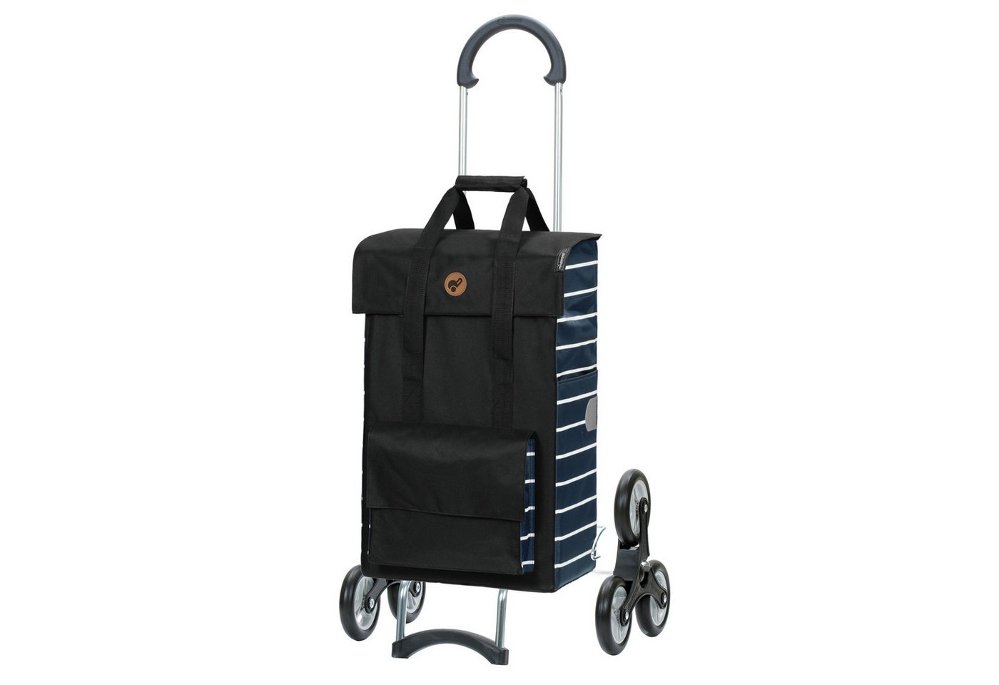 Andersen Einkaufstrolley Treppenst. Scala Sh. Jella blau, belastbar bis 40kg, wasserabweisend von Andersen