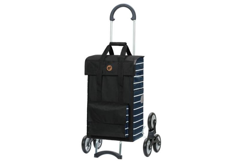 Andersen Einkaufstrolley Treppenst. Scala Sh. Jella blau, belastbar bis 40kg, wasserabweisend von Andersen