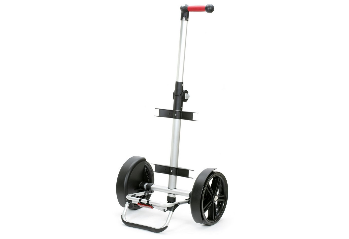 Andersen Einkaufstrolley Tura Sh. schwarz m. 29cm kugelgel. Flüsterrad, klappbare Ladefläche, belastbar bis 50kg von Andersen