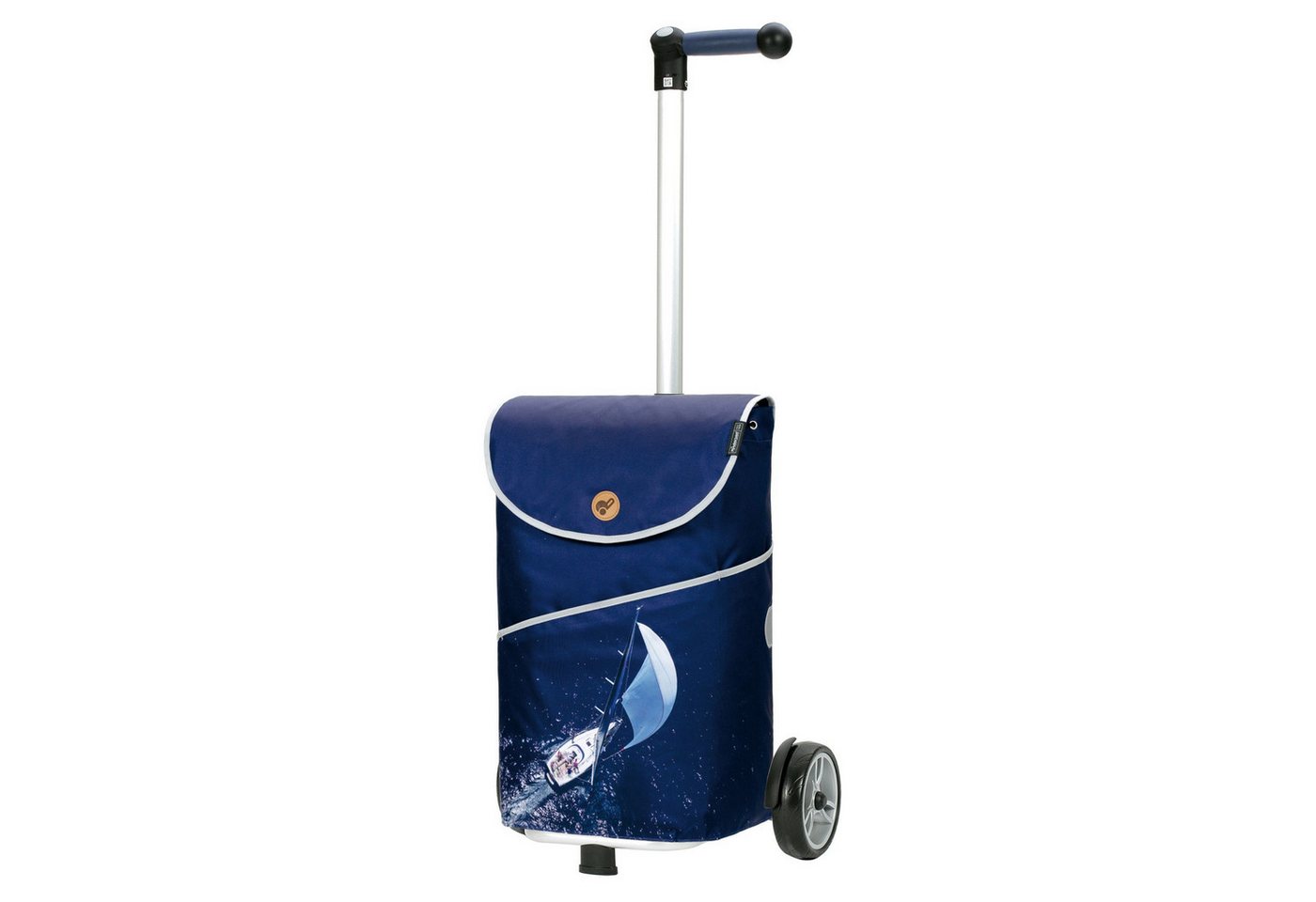 Andersen Einkaufstrolley Unus Shopper, 46 l, Reflektoren von Andersen