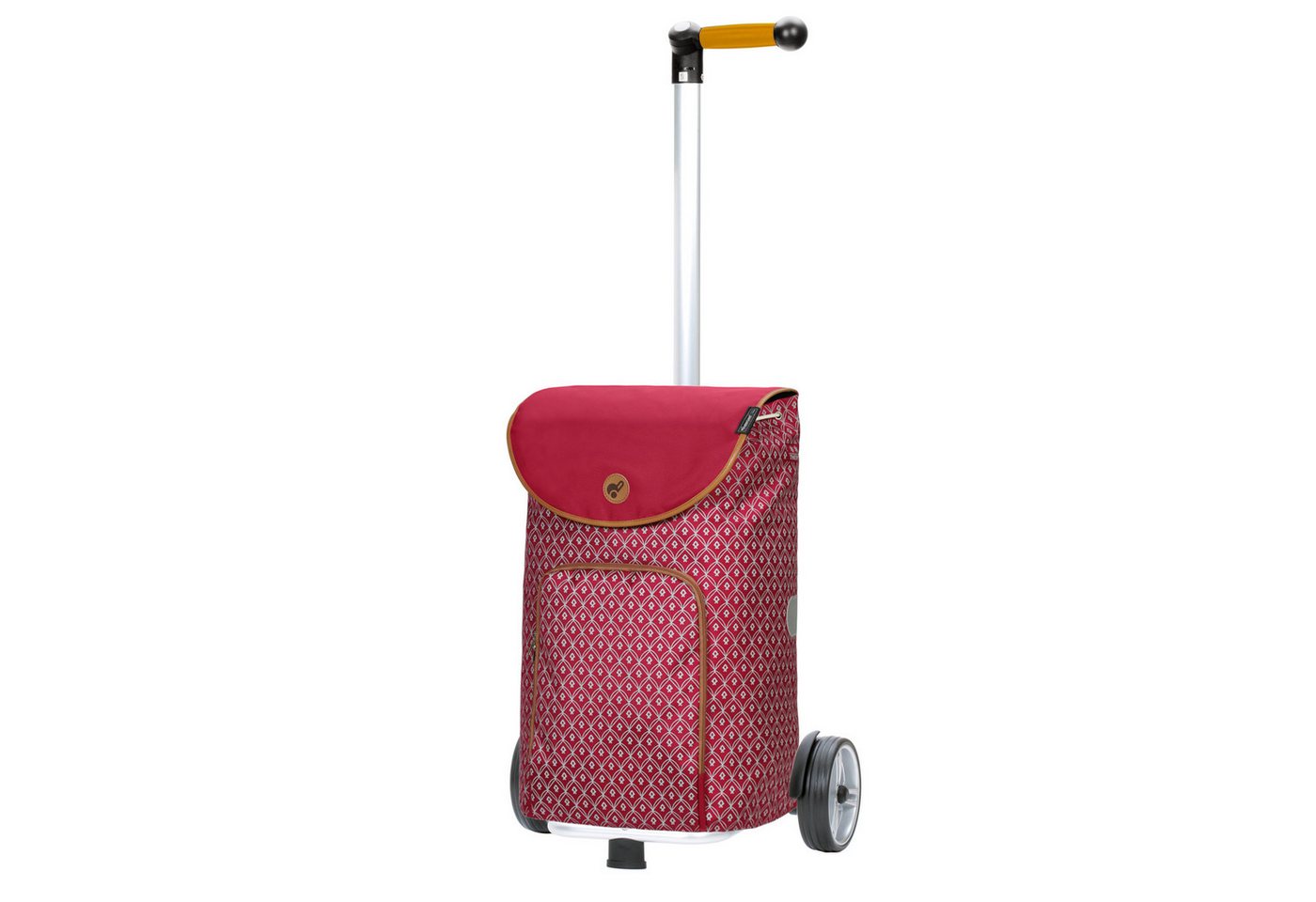 Andersen Einkaufstrolley Unus Shopper Famke rot, Thermo, klappbar, höhenverst., belastbar bis 40kg, wasserabweisend von Andersen
