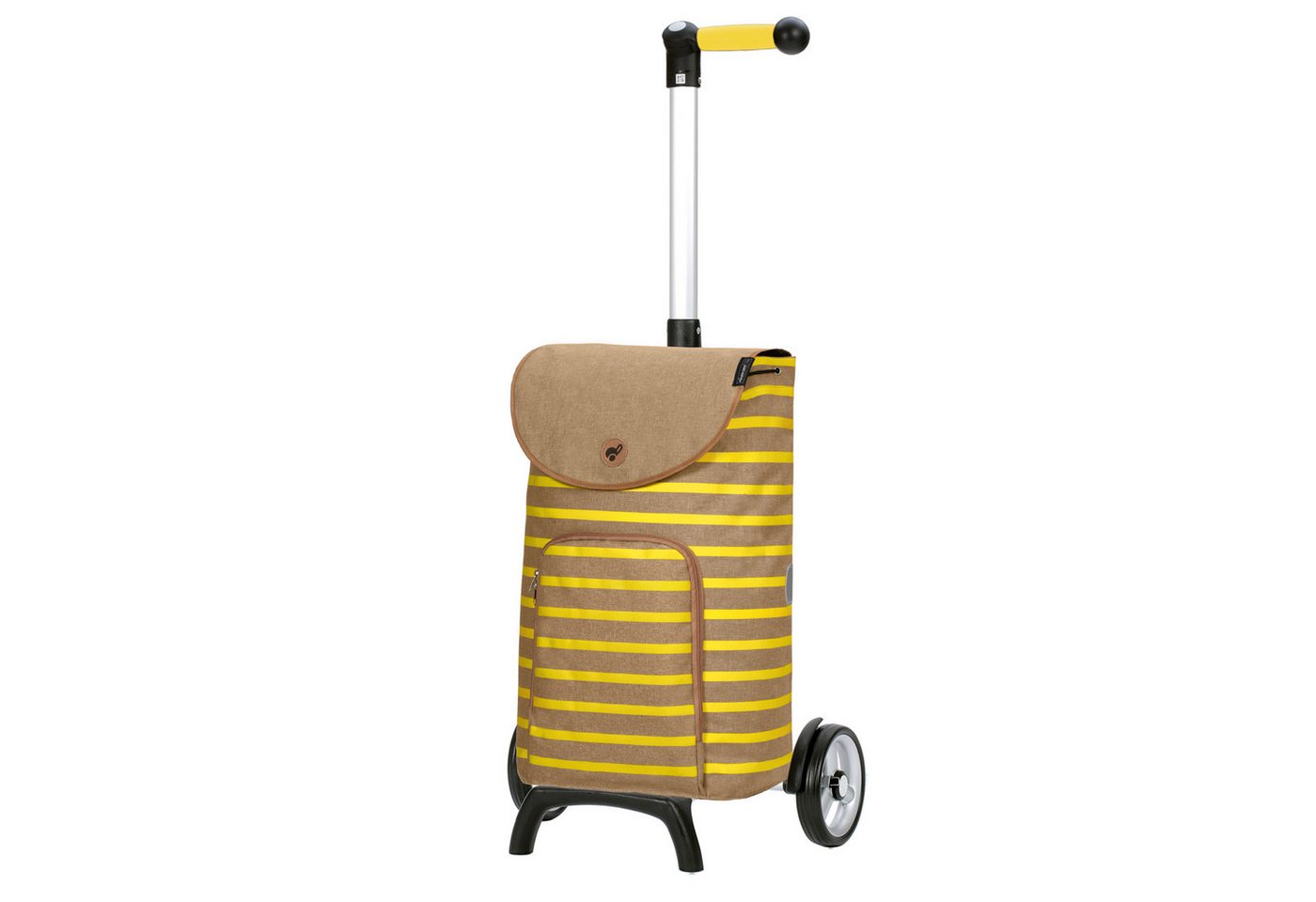 Andersen Einkaufstrolley Unus Shopper Fun Eske gelb, belastbar bis 40kg, wasserabweisend von Andersen