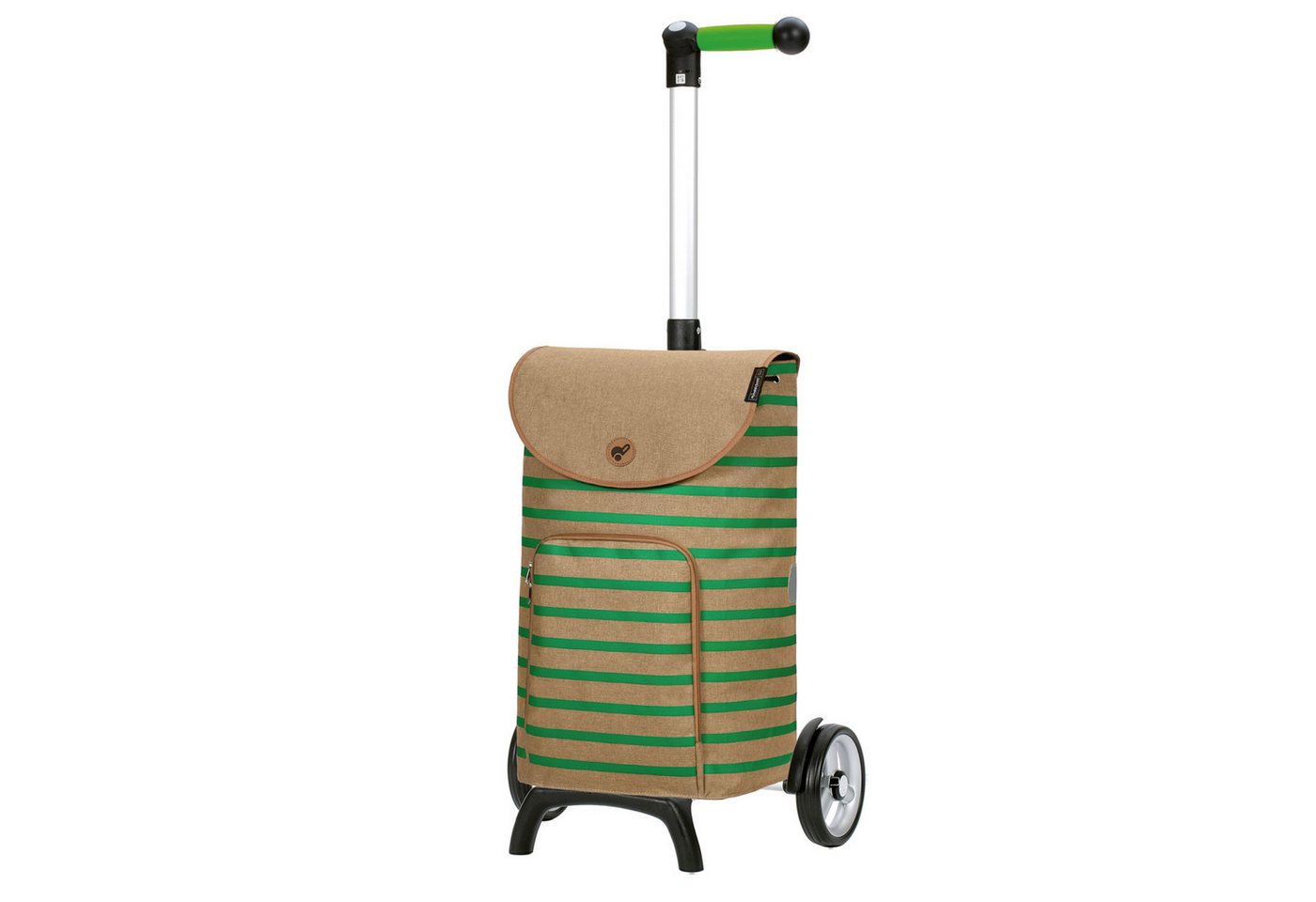 Andersen Einkaufstrolley Unus Shopper Fun Eske grün, belastbar bis 40kg, wasserabweisend von Andersen