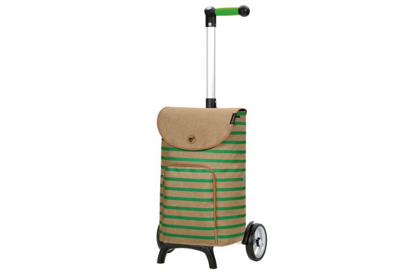 Andersen Einkaufstrolley Unus Shopper Fun Eske grün, belastbar bis 40kg, wasserabweisend von Andersen