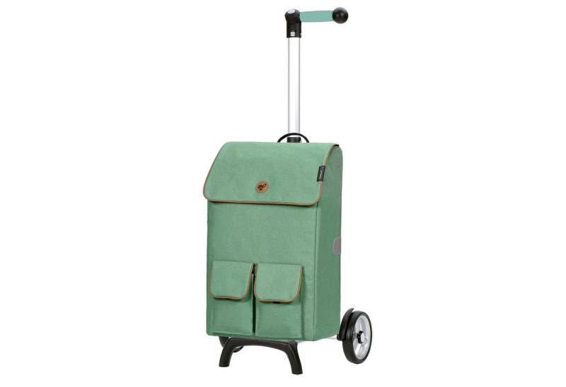 Andersen Einkaufstrolley Unus Shopper Fun Ipek Ma salbei, Thermofach 40 Liter, belastbar bis 40kg, wasserabweisend von Andersen