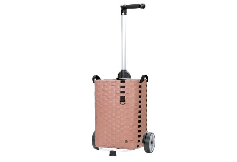 Andersen Einkaufstrolley Unus Shopper Silja terra pink, klappbar, höhenverstellbar, belastbar bis 40kg, wasserabweisend von Andersen