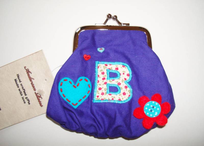 Mädchen Geldbörse Mit Initial Personalisiert von AndersonRoses