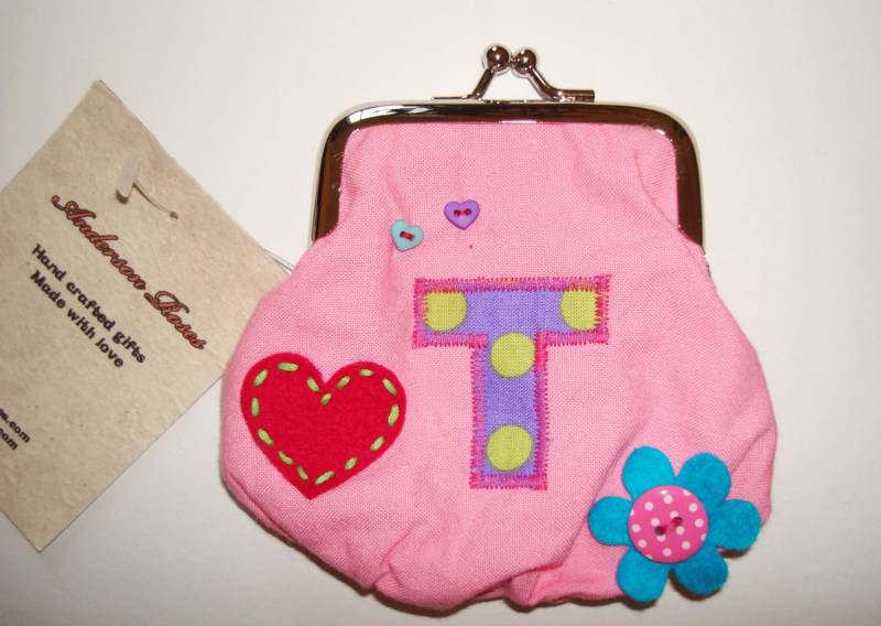 Mädchen Geldbörse Mit Initial Personalisiert von AndersonRoses