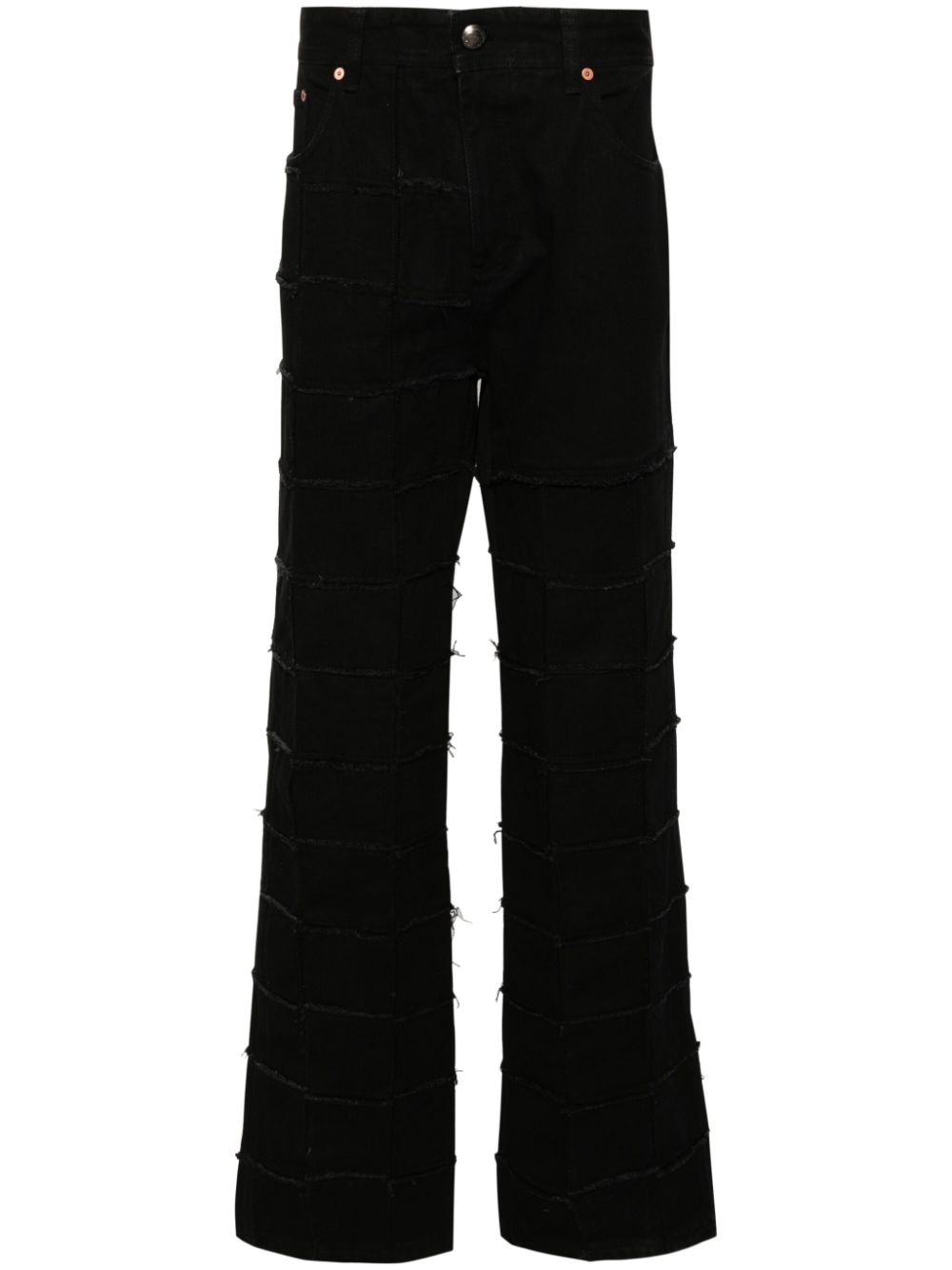 Andersson Bell Weite New Patchwork Jeans - Schwarz von Andersson Bell