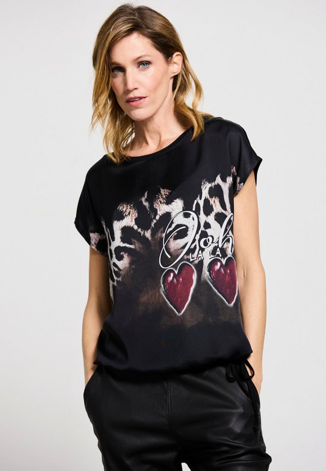 Andijamo-Fashion Blusenshirt OOH LA LA Exklusiv Print von Andijamo-Fashion