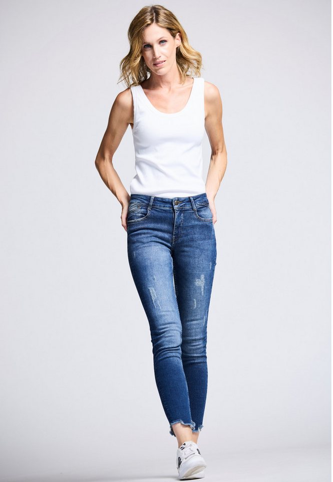 Andijamo-Fashion Slim-fit-Jeans SLIM ATTITUDE ORGANIC von Andijamo-Fashion