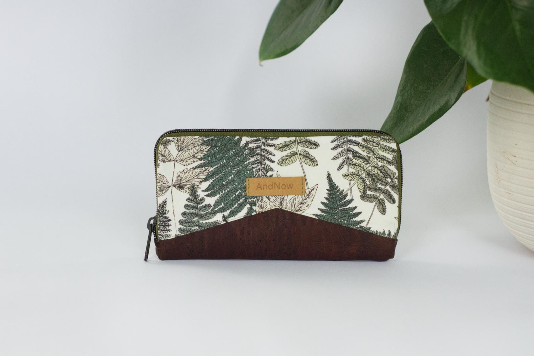 Portemonnaie Geldbeutel Rfid Damen Kork Vegan Mynta von AndnowDE