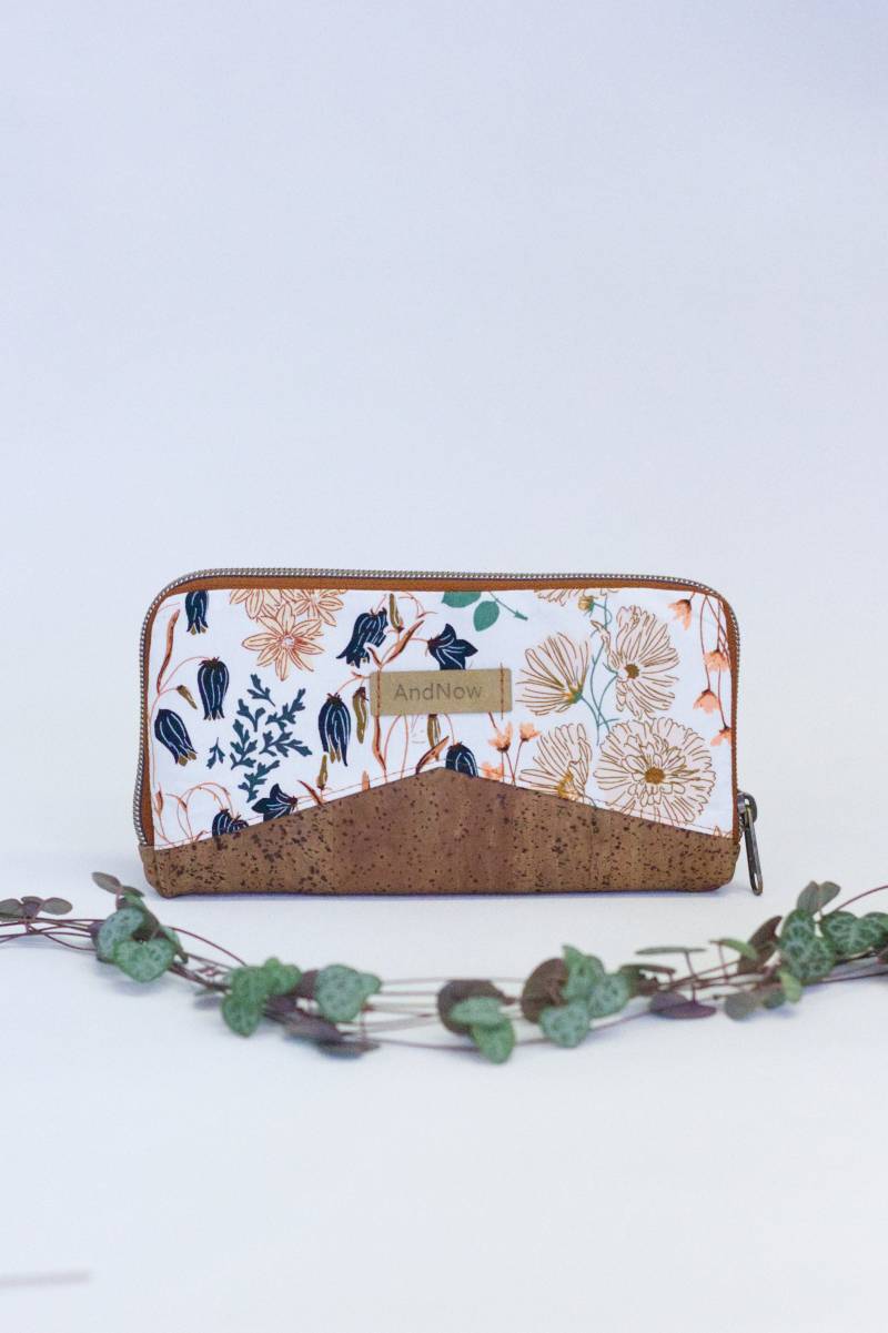 Portemonnaie Geldbeutel Rfid Damen Kork Vegan Mynta von AndnowDE