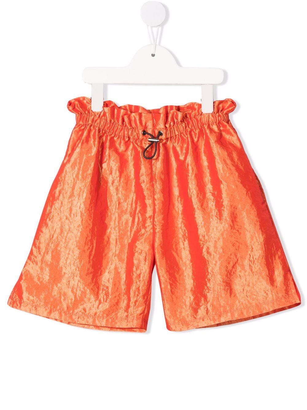 Andorine Bermudas mit Glanzoptik - Orange von Andorine