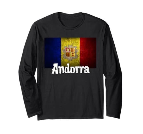 Andorra Flag T-Shirt, Andorran Karten, Andorra Shirts für Frauen Langarmshirt Andorra Flag T-Shirt, Andorran Karten, Andorra Shirts für Frauen Langarmshirt von Andorra tshirt, Andorran Flag, Andorra for kids