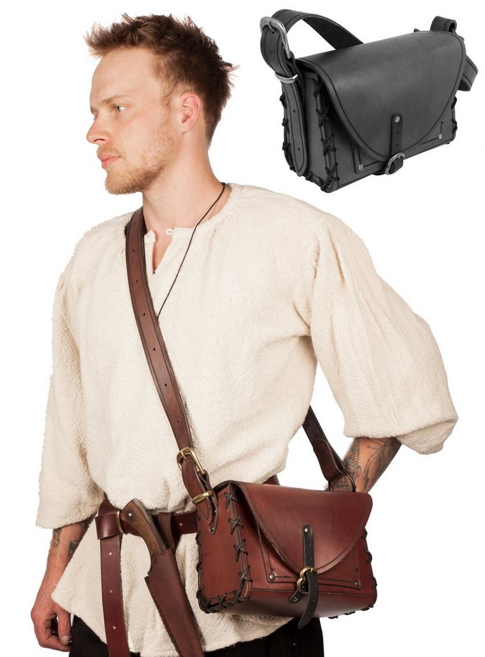 Andracor Tragetasche Umhängetasche - Abenteurer, Eine praktische Umhängetasche für Wanderer und Abenteurer von Andrac von Andracor