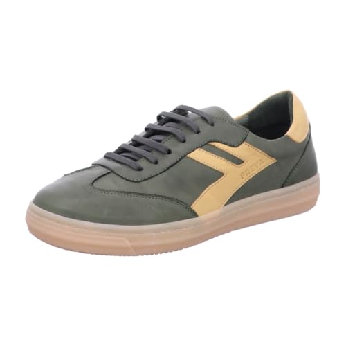 Andrea Conti Damen Low Top Freya Sneaker, Oliv/Curry, 39 EU von Andrea Conti