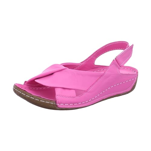 0779601 Da.-Sandalette fuchsia Gr. 37 von Andrea Conti