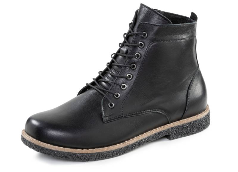 Andrea Conti, klassiche Damen-Boots, mit herausnehmbarem Fußbett, Schwarz, Größe 38 von Andrea Conti