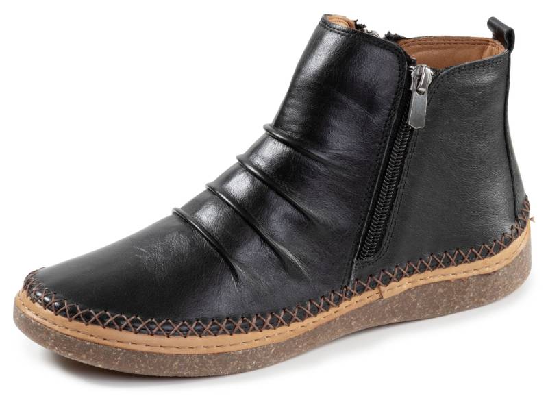 Andrea Conti, klassische Damen-Boots, mit herausnehmbarem Fußbett, Schwarz, Größe 36 von Andrea Conti