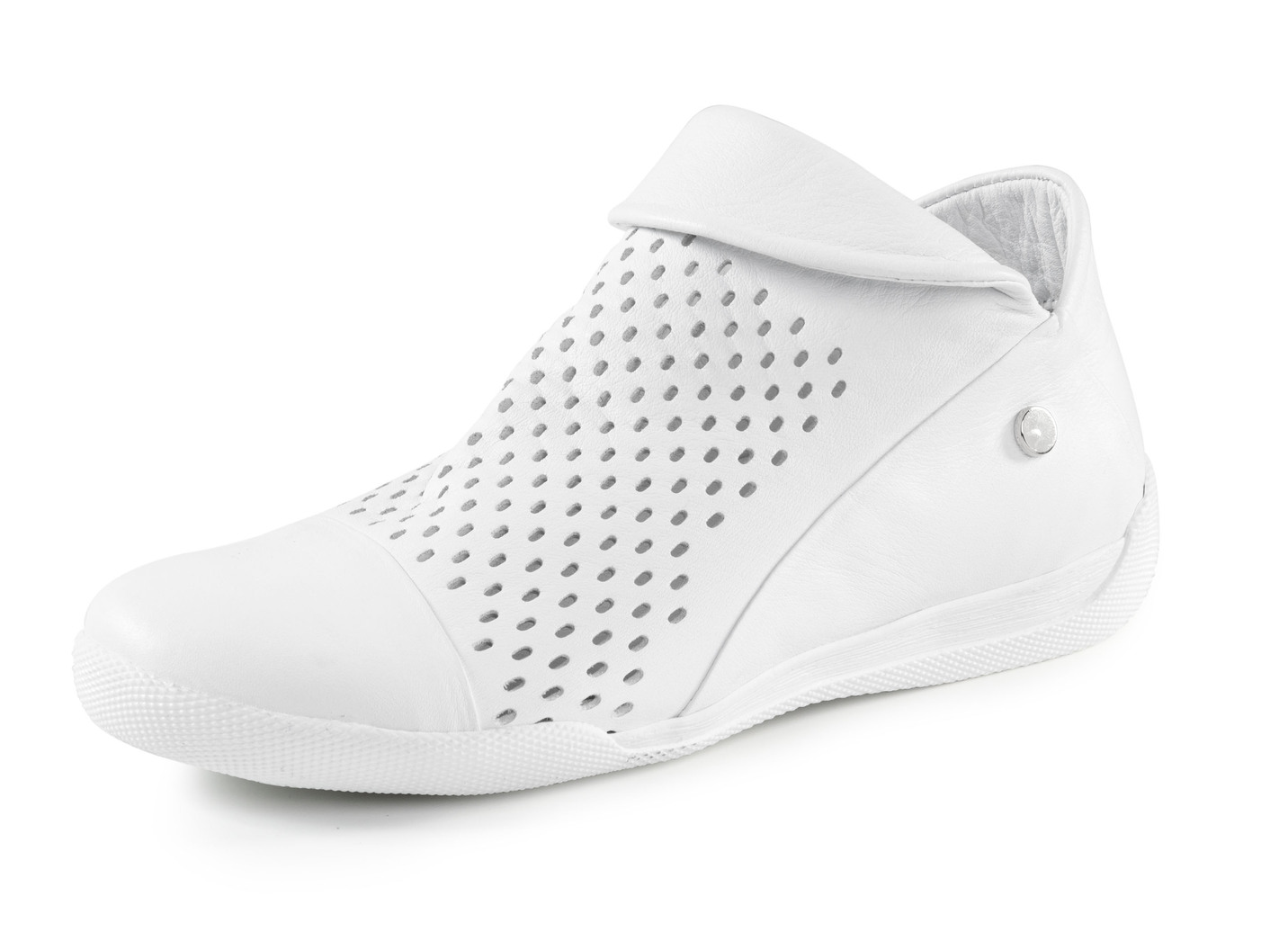 Andrea Conti, sommerliche Damen-Boots, mit herausnehmbarem Fußbett, Weiss, Größe 39 von Andrea Conti