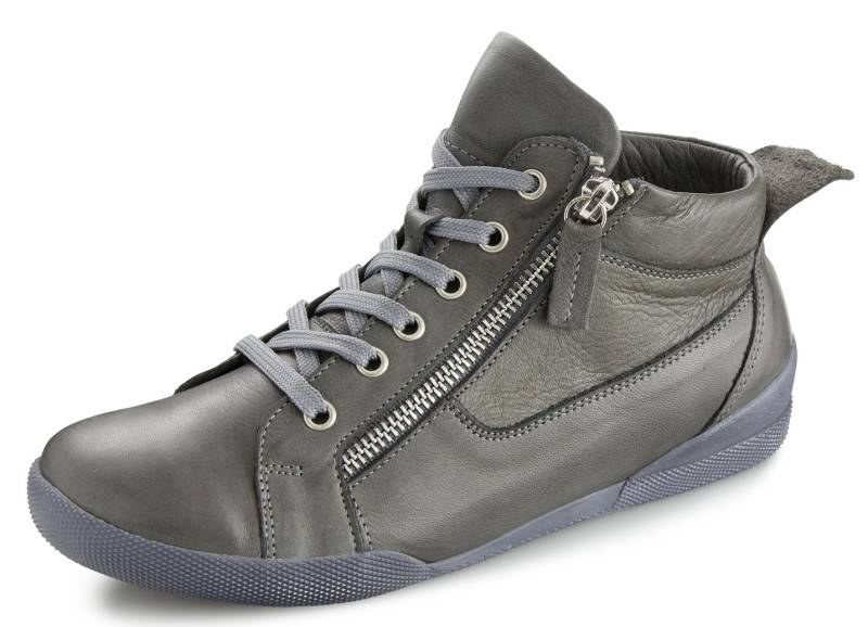 Andrea Conti, sportive Damen-Boots, mit herausnehmbarem Fußbett, Grau, Größe 36 von Andrea Conti