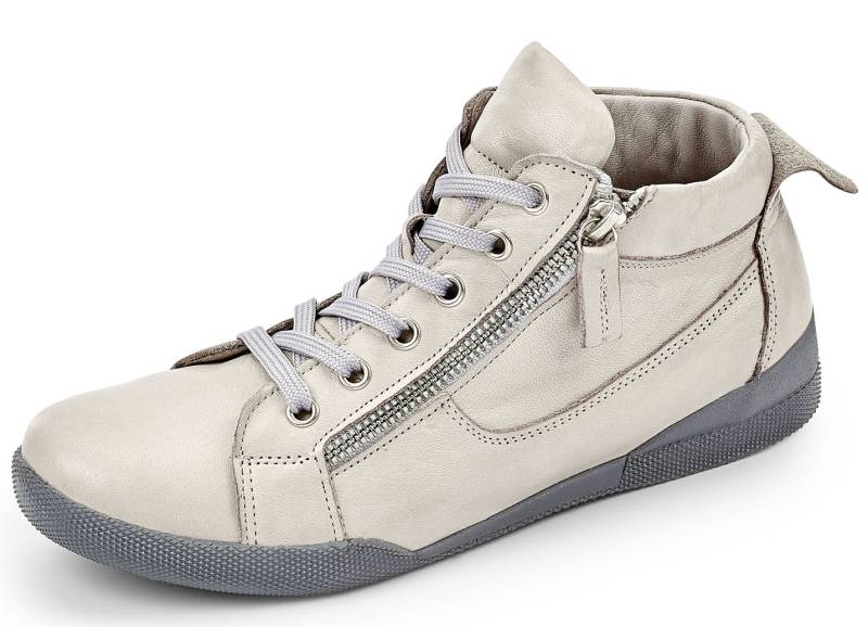 Andrea Conti, sportive Damen-Boots, mit herausnehmbarem Fußbett, Kiesel, Größe 36 von Andrea Conti