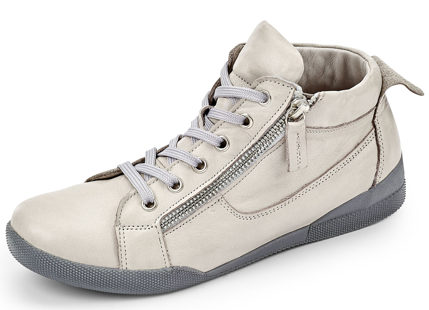 Andrea Conti, sportive Damen-Boots, mit herausnehmbarem Fußbett, Kiesel, Größe 42 von Andrea Conti