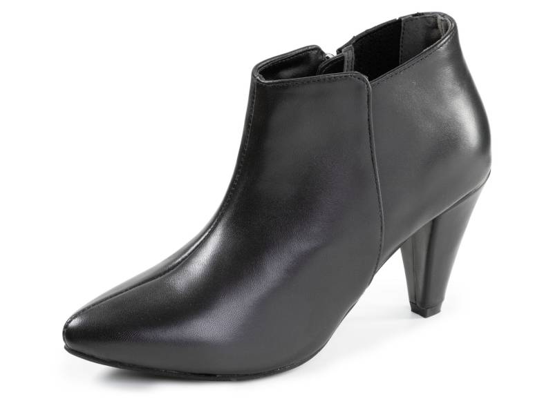Andrea Conti, trendige Damen-Stiefeletten, mit Reißverschluss, Schwarz, Größe 37 von Andrea Conti