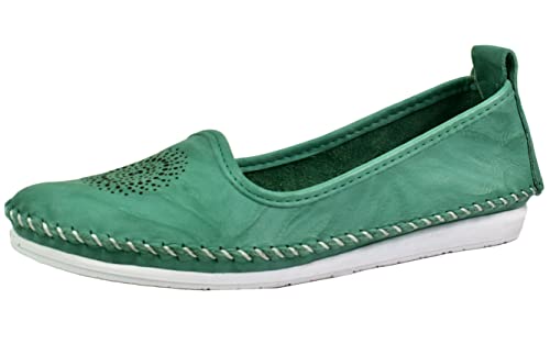 Andrea Conti 0023410 Damen Ballerina Mokassins Leder Slipper, Größe:38 EU, Farbe:Mehrfarbig Andrea Conti 0023410 Damen Ballerina Mokassins Leder Slipper, Größe:38 EU, Farbe:Mehrfarbig von Andrea Conti