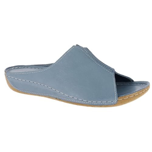 Andrea Conti 0027423, Damen Pantoletten, Blau (Jeans 274), 41 EU von Andrea Conti
